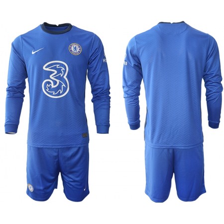 Camisetas Chelsea Niños Primera Equipacion 2020/2021 Manga Larga